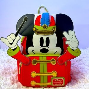 Loungefly Disney 100 Mickey The Band Concert Mini Backpack